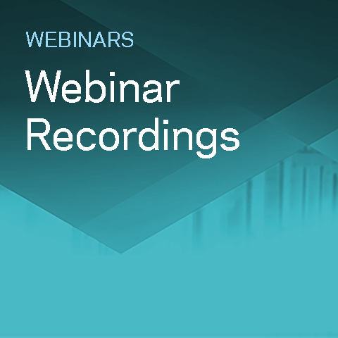Webinar Recordings